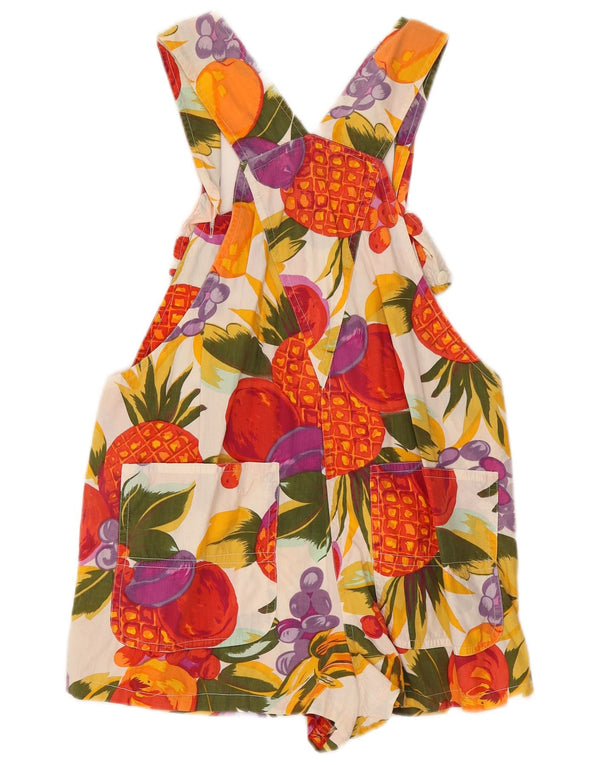 Macacão feminino Egoiste casual W32 grande floral multicolorido