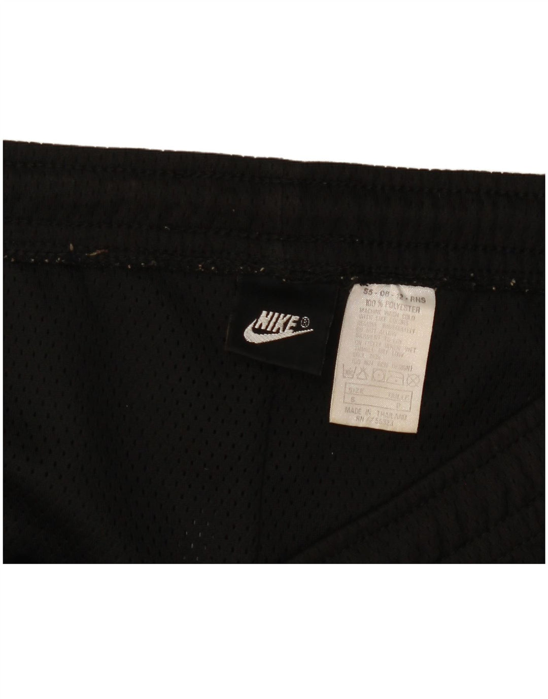 Shorts esportivos femininos Nike UK 18 XL preto poliéster