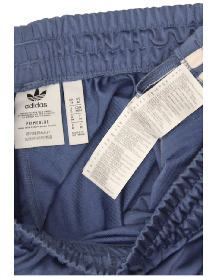 Calça Adidas Mens Treino Poliéster Azul Médio