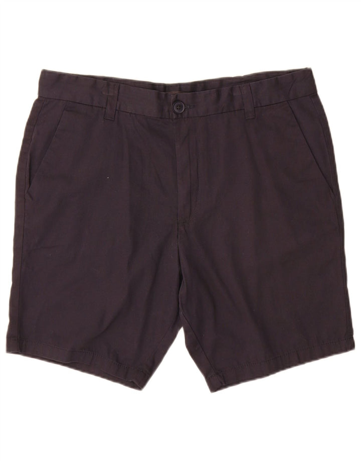 FRENCH CONNECTION Mens Chino Shorts Grande W34 Azul Marinho Algodão