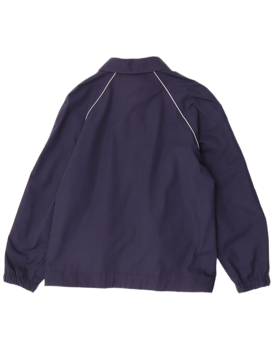 Jaqueta bomber reversível feminina vintage EU 38 poliéster azul marinho médio