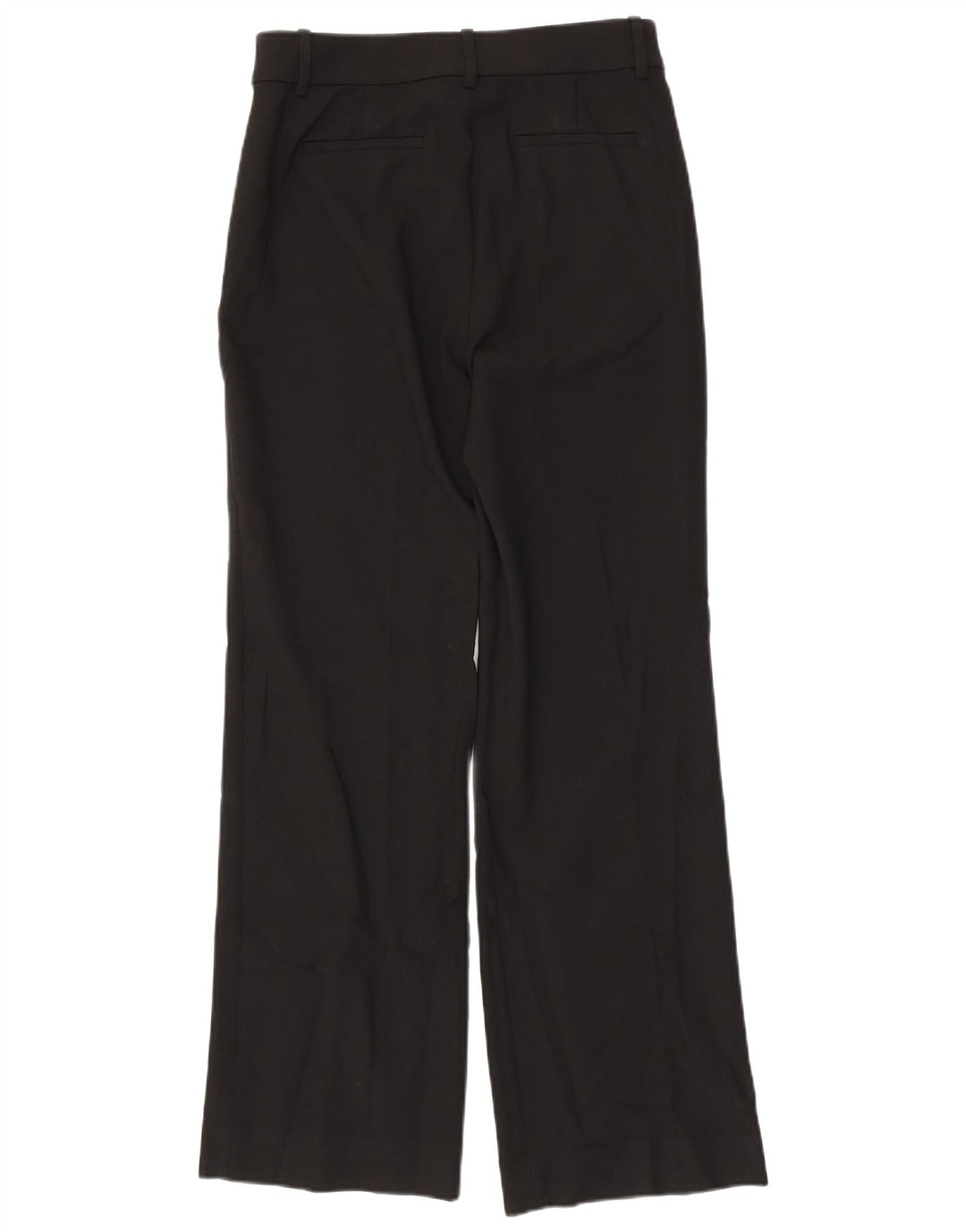 J. CREW Calça Chino Feminina Reta US 6 Médio W30 L31 Poliéster Preto