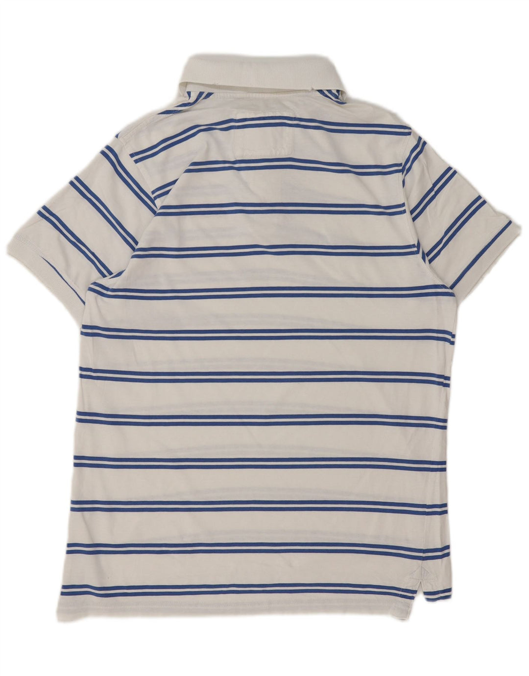 Camisa polo masculina Richfield XL algodão listrado branco