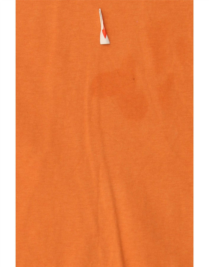 Camiseta masculina J. Crew Top XL algodão laranja