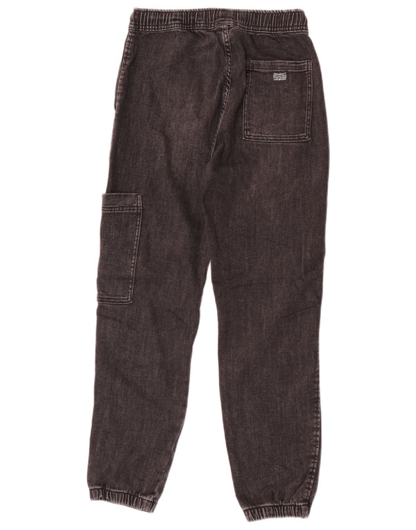 Zara Boys Joggers Straight Jeans 11-12 Anos W26 L26 Cinza Algodão