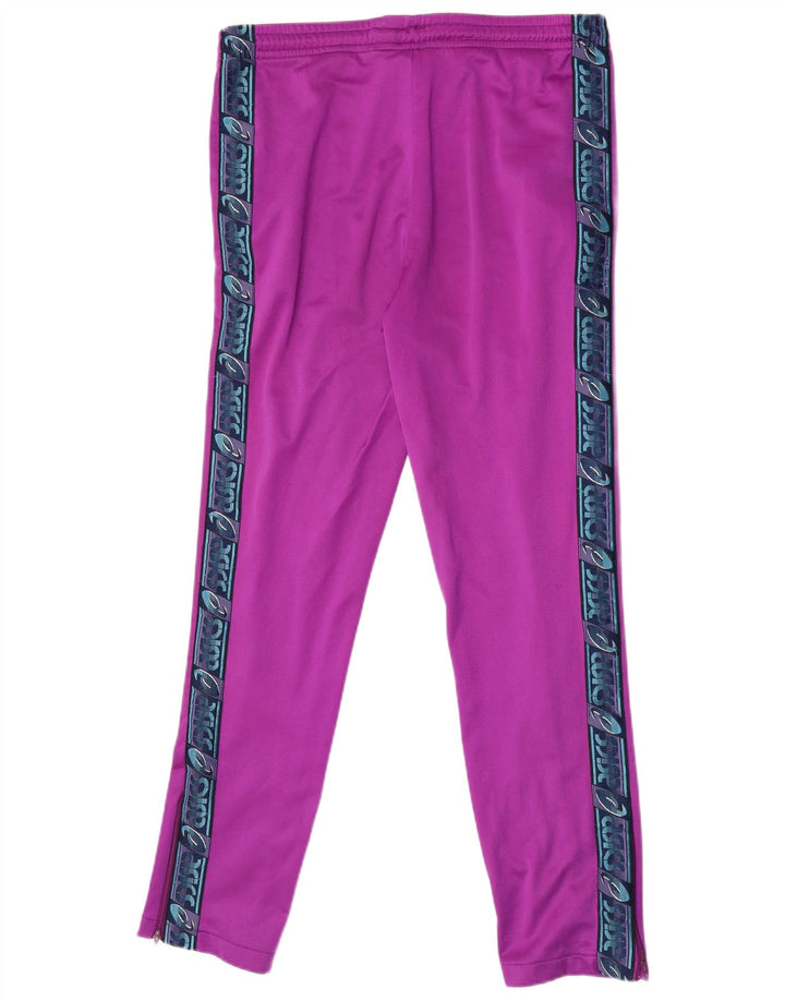 Calça feminina Asics Graphic Tracksuit IT 48 XL Roxo Poliamida