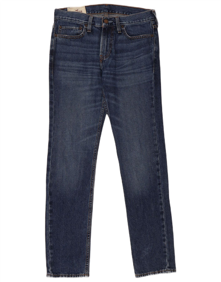 HOLLISTER Calça Jeans Feminina Slim W28 L30 Azul Algodão