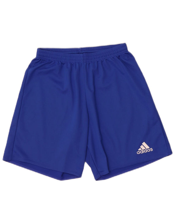 Adidas Masculino Climalite Sport Shorts Pequeno Azul Poliéster