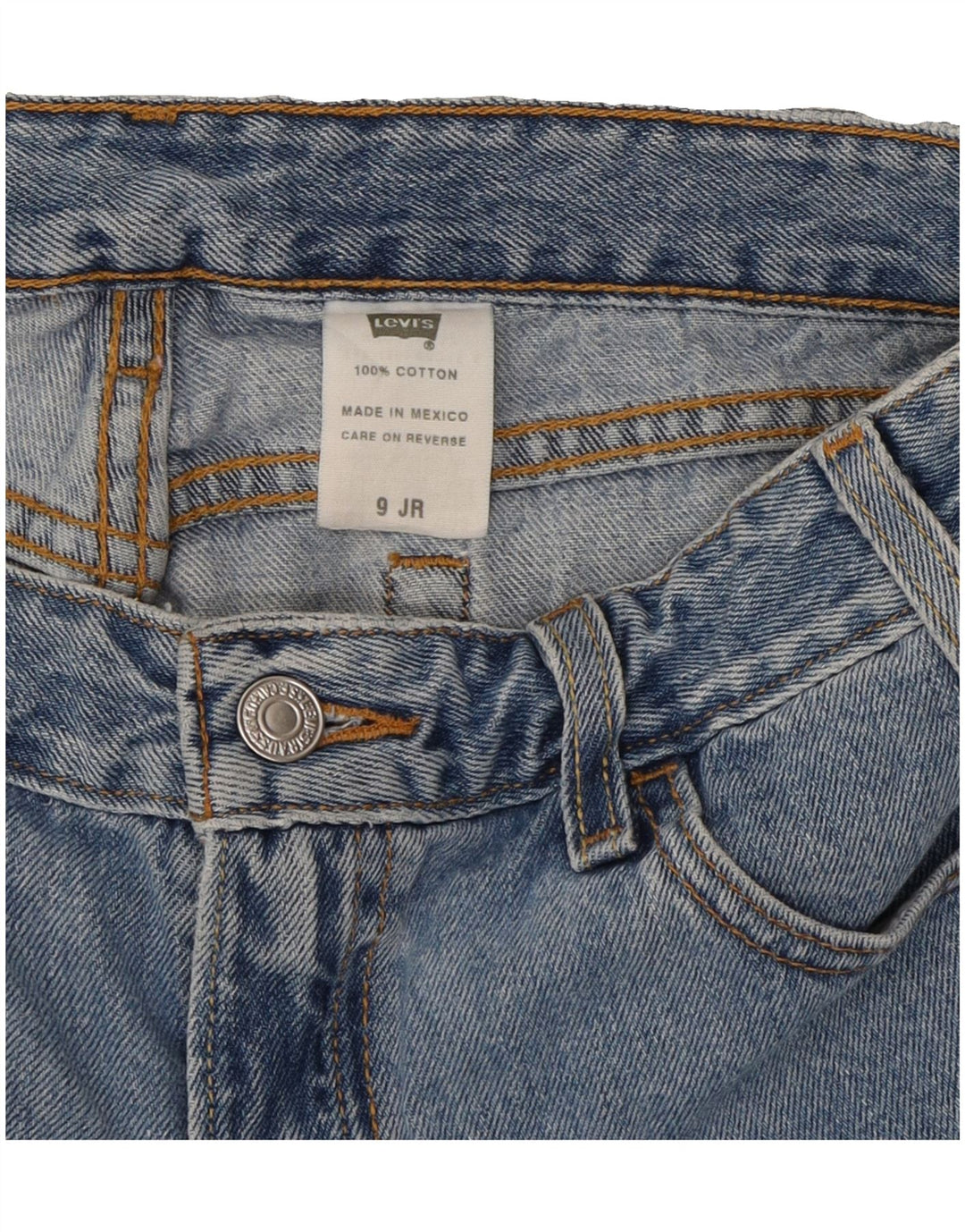 LEVI'S Womens Denim Shorts US 9 Medium W30 Blue Cotton Vintage Levi's and Second-Hand Levi's from Messina Hembry 