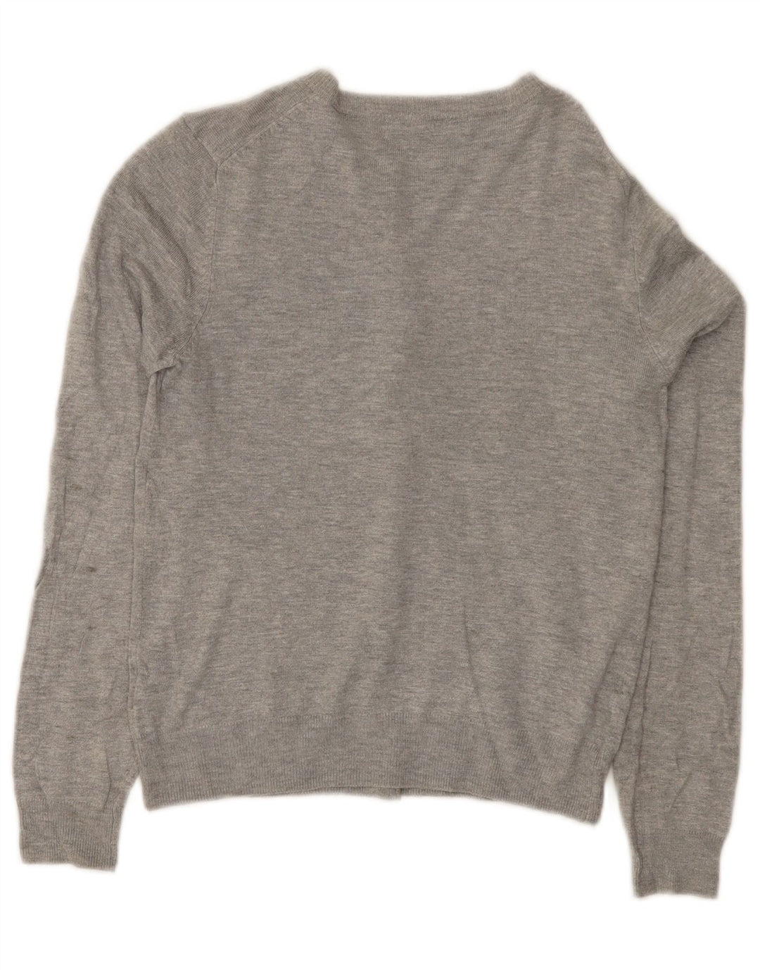 Suéter cardigã feminino Marks & Spencer Reino Unido 10 pequeno cinza