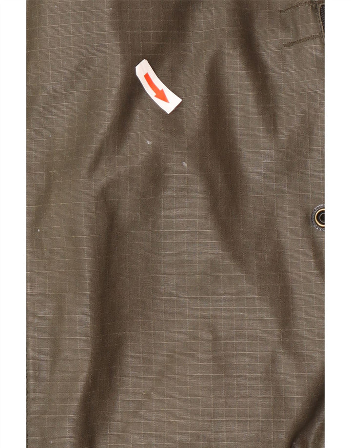 Jaqueta bomber masculina Superdry UK 40 grande algodão cáqui