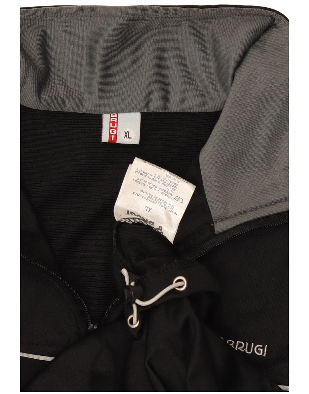 Brugi Mens Treino Top Jaqueta XL Poliéster Preto