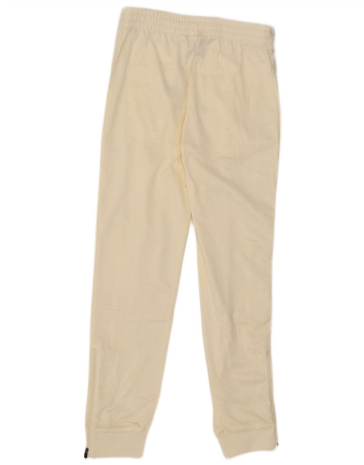 Kappa Mens Graphic Tracksuit Calças Joggers XS Off White Poliéster