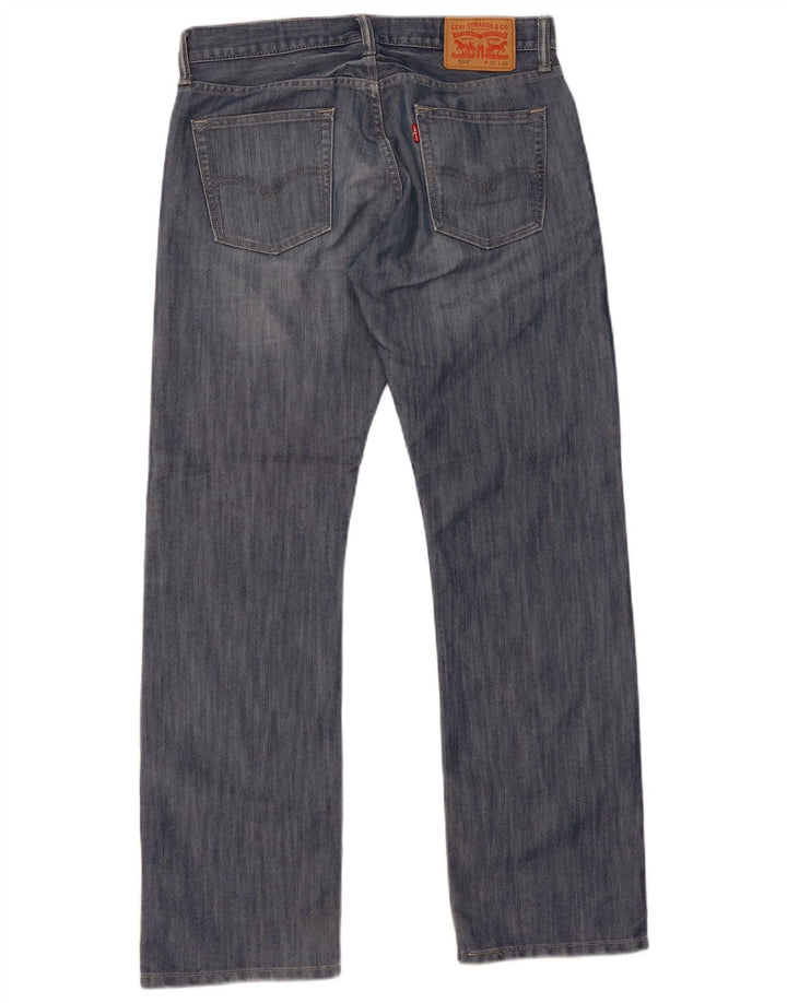 Levi's Masculino 514 Bootcut Jeans W33 L32 Azul Algodão