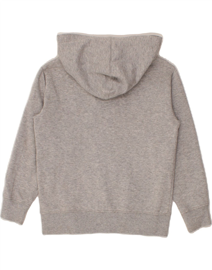 CHAMPION Boys Graphic Hoodie Jumper 7-8 Years Medium Grey Cotton Vintage Champion and Second-Hand Champion from Messina Hembry 