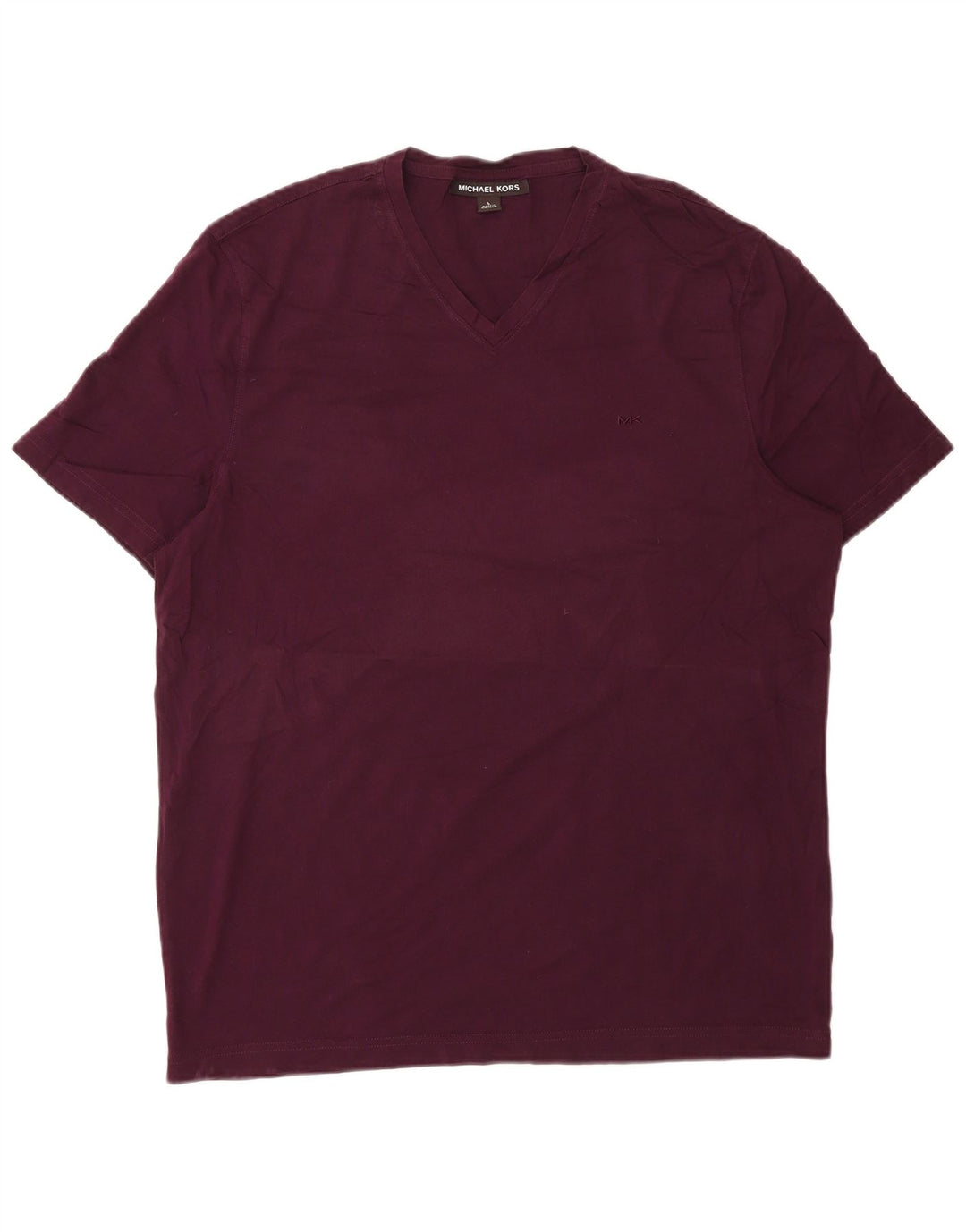Camiseta masculina MICHAEL KORS grande Borgonha