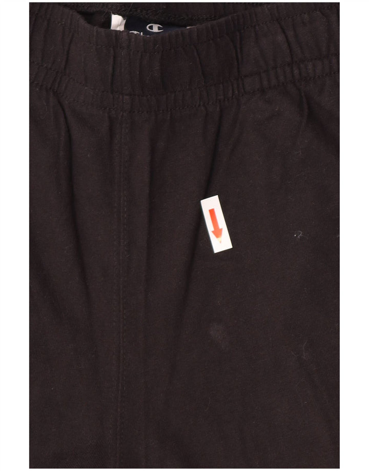 Calça esportiva masculina Champion Joggers médio algodão preto