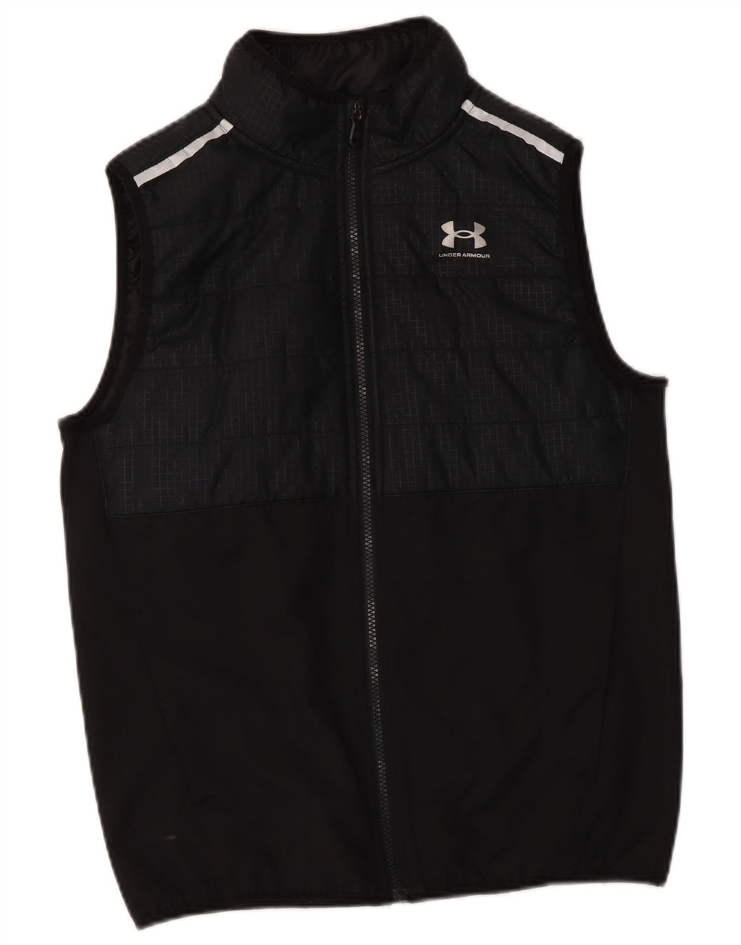 Jaqueta de treino sem mangas para meninos Under Armour 12-13 anos preta