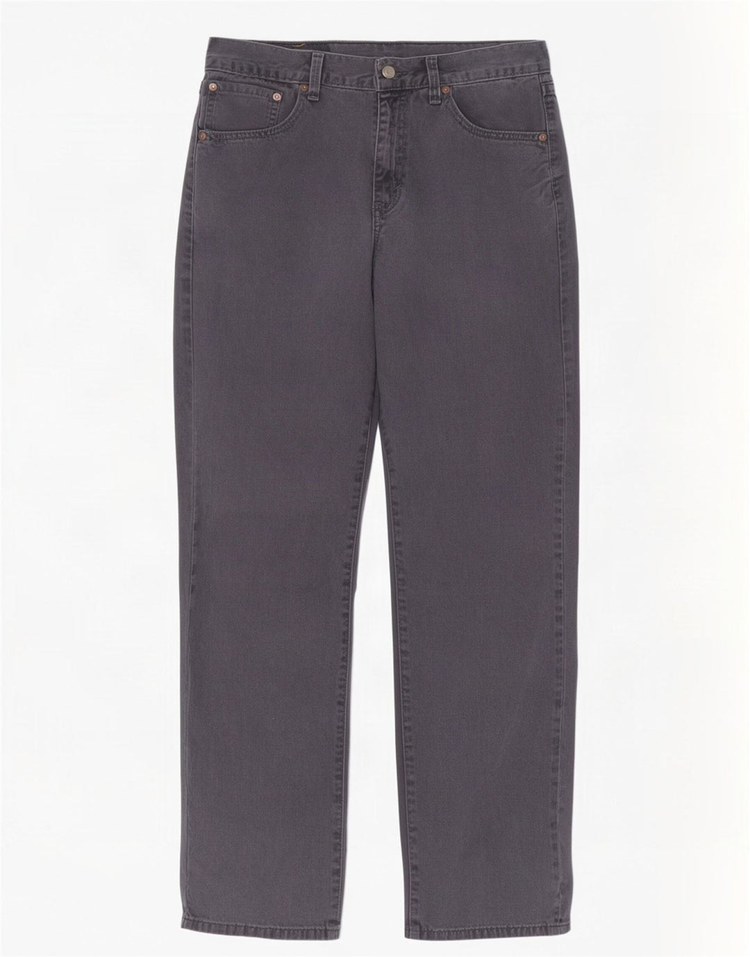 Calça jeans masculina Levi's 581 Straight W32 L32 cinza algodão
