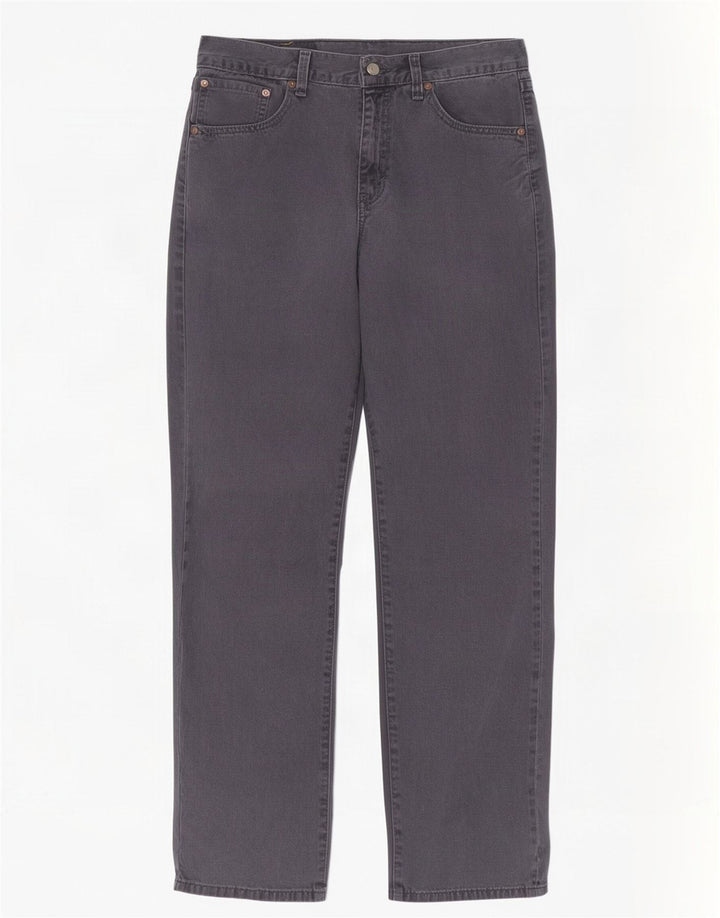 Calça jeans masculina Levi's 581 Straight W32 L32 cinza algodão