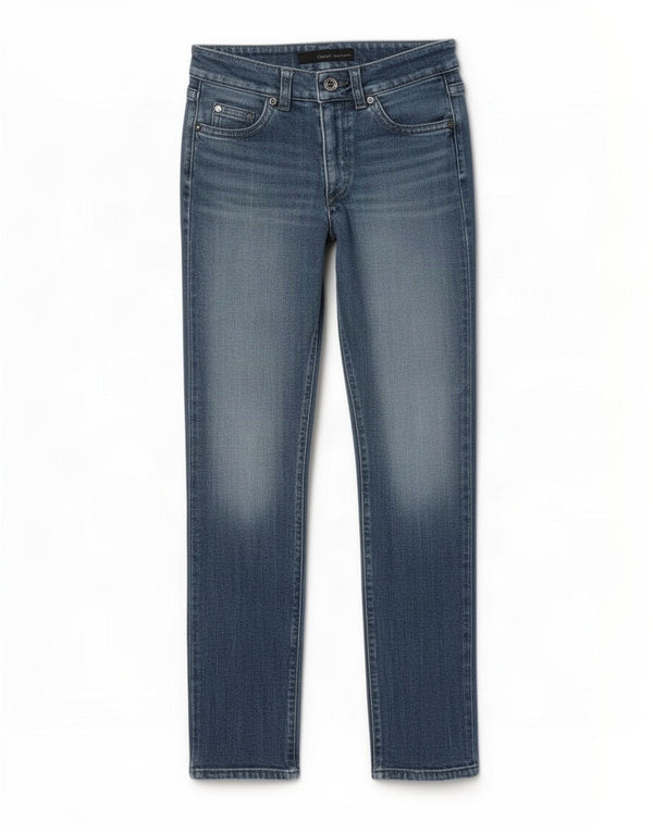 Calvin Klein Calça Jeans Feminina Slim W28 L28 Azul
