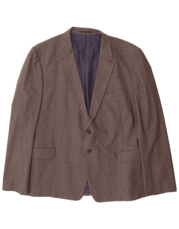 Jaqueta blazer masculina de 2 botões Paul Smith IT 48 cinza médio