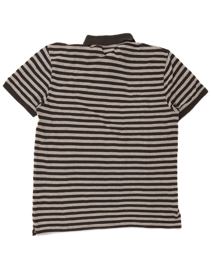Camisa polo masculina Levi's XL preta listrada