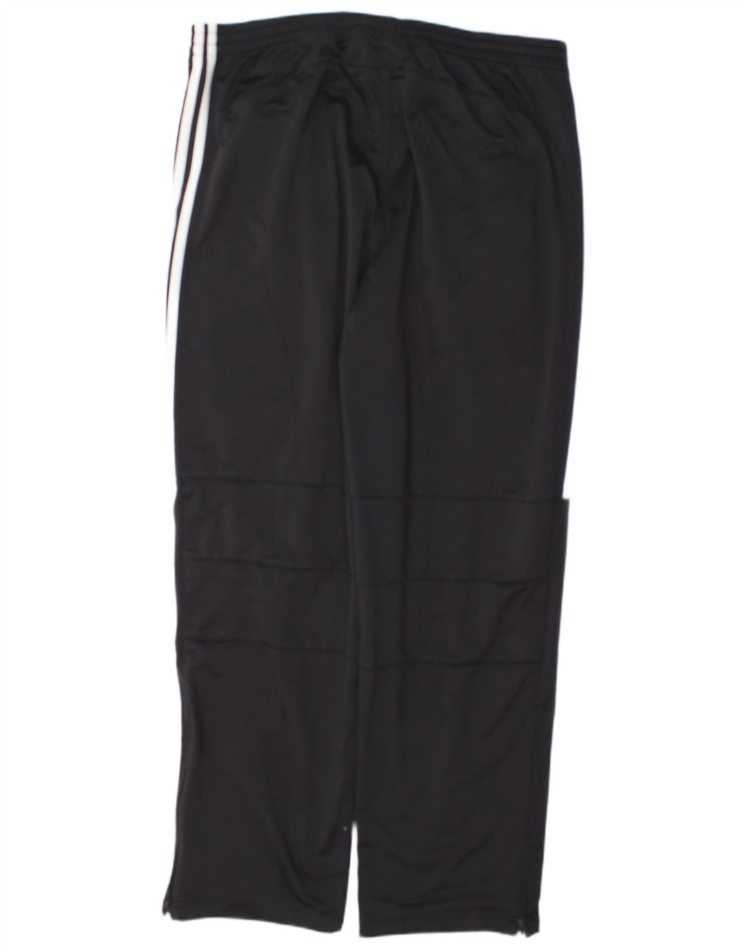 Calça Adidas Mens Treino XL Poliéster Listrado Preto