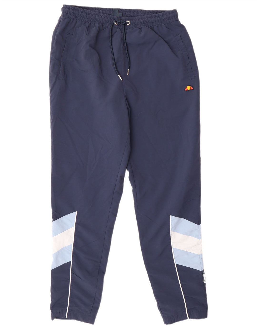 Calça de treino masculina Ellesse médio azul marinho colorblock poliamida