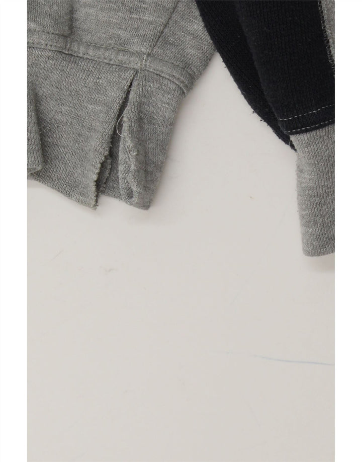 Jaqueta masculina de treino ELLESSE Reino Unido 42/44 grande bloco cinza