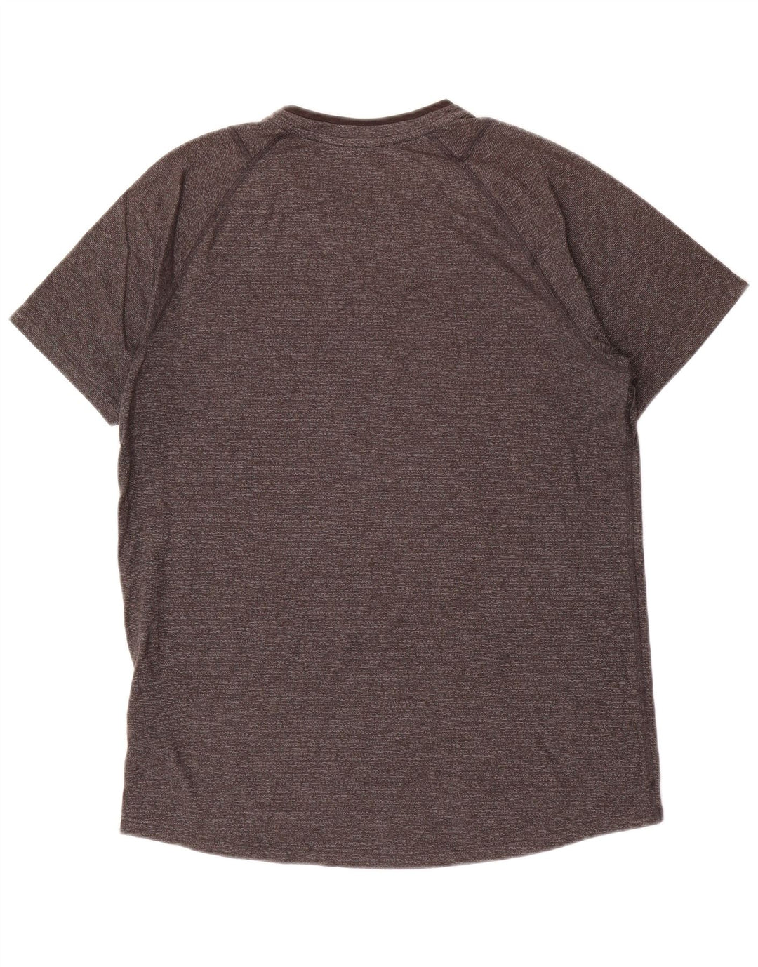 Camiseta masculina PUMA com estampa gráfica de algodão manchado cinza médio