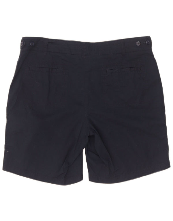 Shorts Chino Feminino Nautica US 12 Grande W36 Azul Marinho Algodão