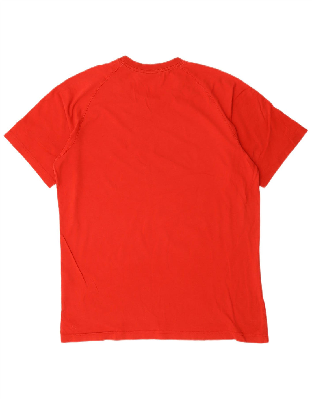 Adidas Mens Graphic T-Shirt Top Médio Algodão Vermelho