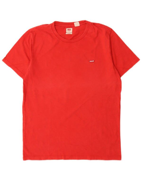 Camiseta masculina padrão Levi's Top médio vermelho