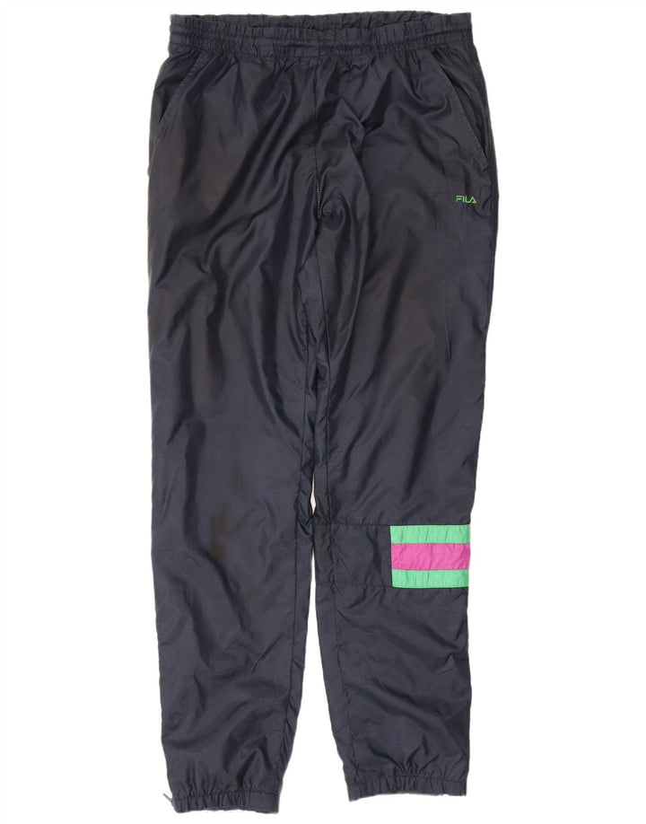 Calça de treino masculina Fila Joggers IT 48 médio azul marinho colorblock