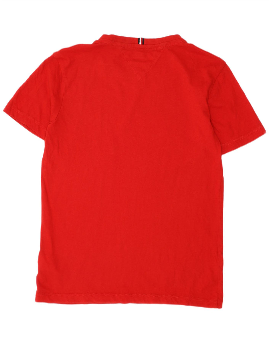 TOMMY HILFIGER Camiseta gráfica masculina 11-12 anos algodão vermelho