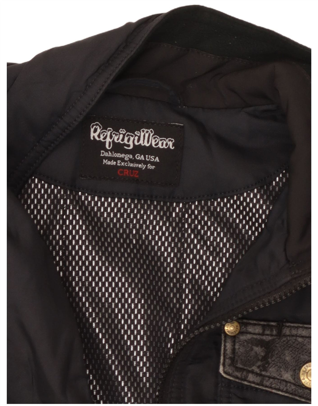 Jaqueta Refrigiwear Boys Cruz Bomber 13-14 Anos Preto