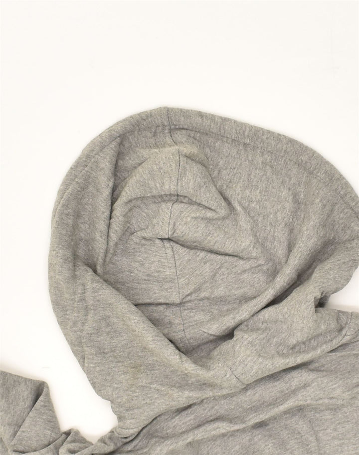 JACK & JONES Mens Graphic Zip Hoodie Sweater Small Grey Cotton | Vintage Jack & Jones | Thrift | Second-Hand Jack & Jones | Used Clothing | Messina Hembry 