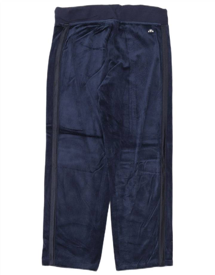Calça feminina de veludo ELLESSE UK 18 XL azul marinho