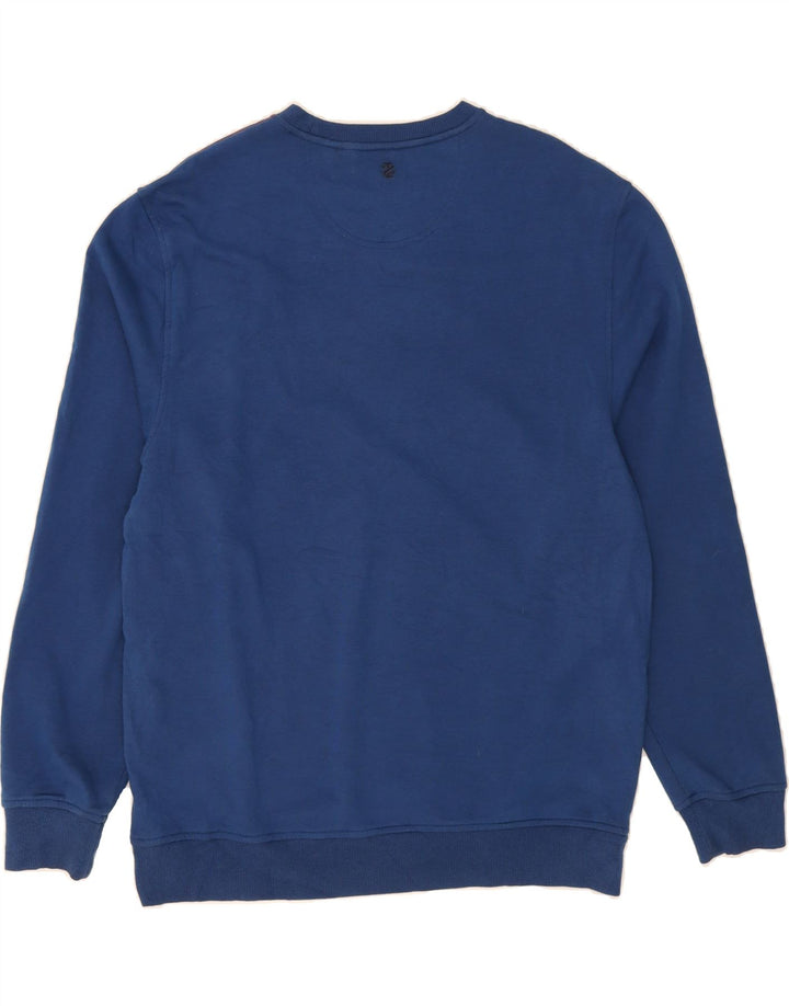 IZOD Mens Sweatshirt Jumper Large Blue Polyester Vintage Izod and Second-Hand Izod from Messina Hembry 