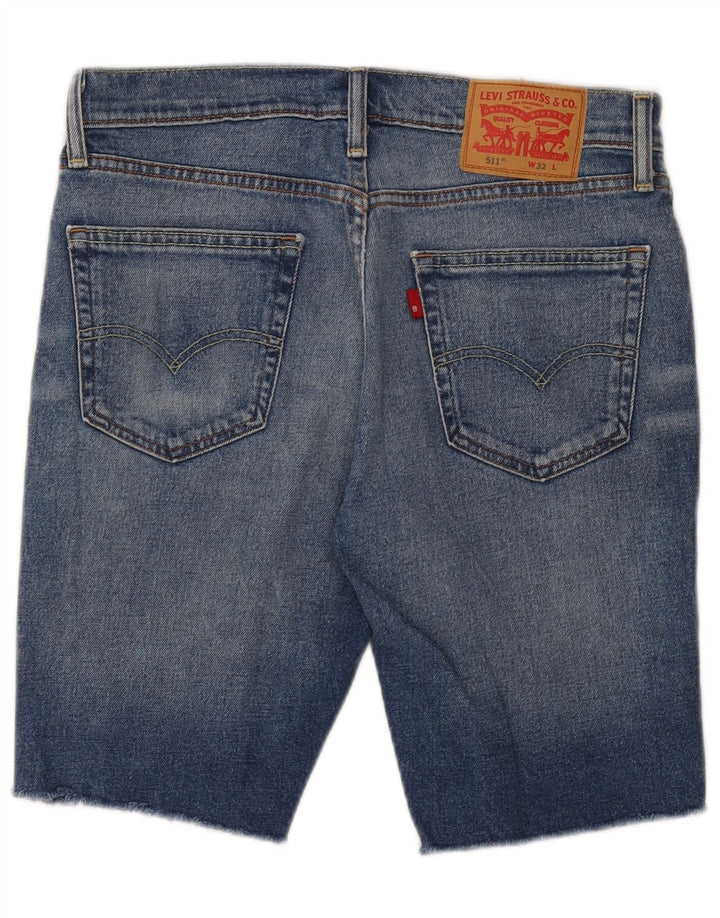 Shorts jeans masculino 511 Levi's W32 azul médio algodão