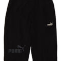 Shorts esportivos PUMA Boys Graphic Bermuda 13-14 anos preto poliéster