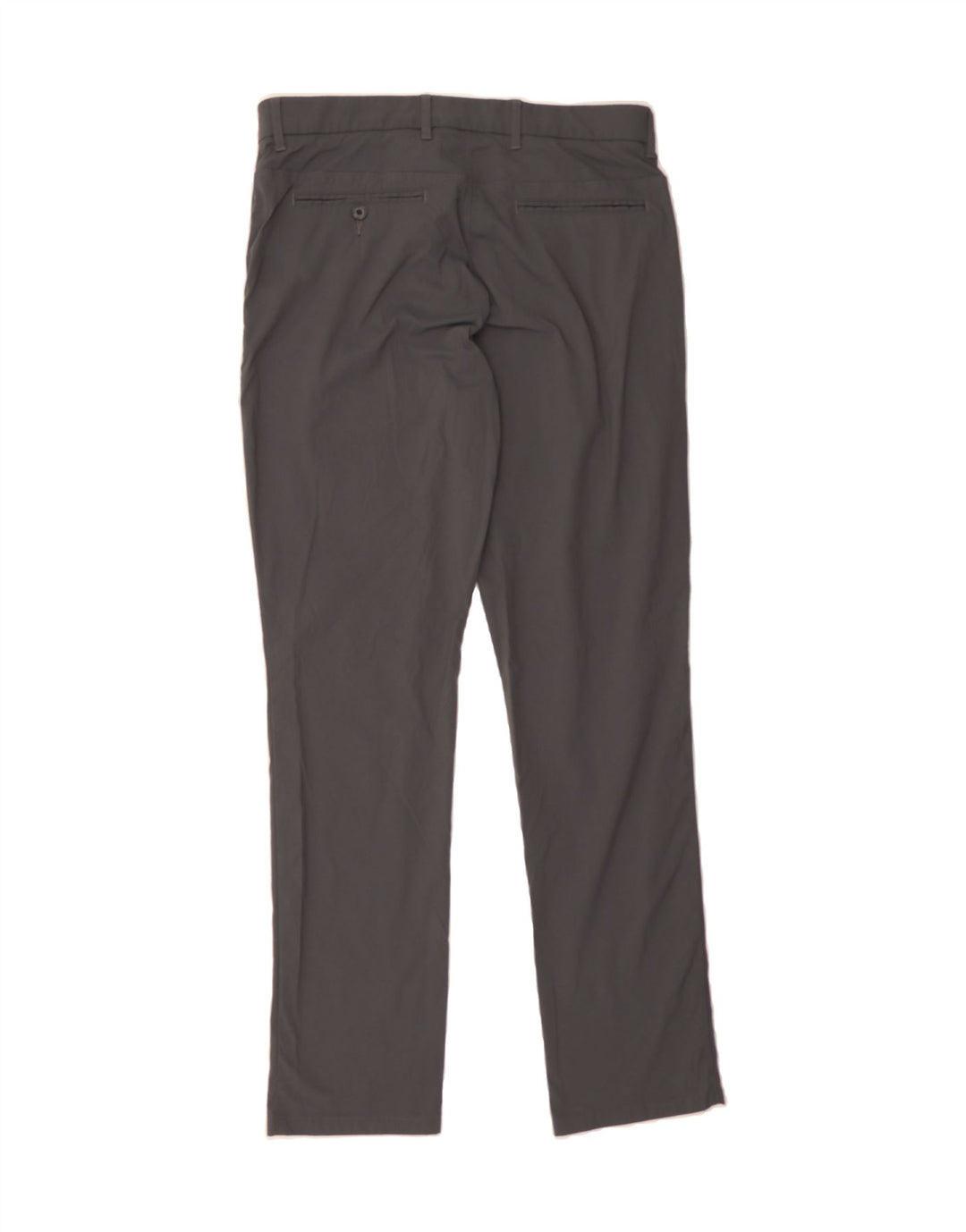PENGUIN Mens Slim Chino Trousers W32 L32 Grey Nylon Vintage Penguin and Second-Hand Penguin from Messina Hembry 