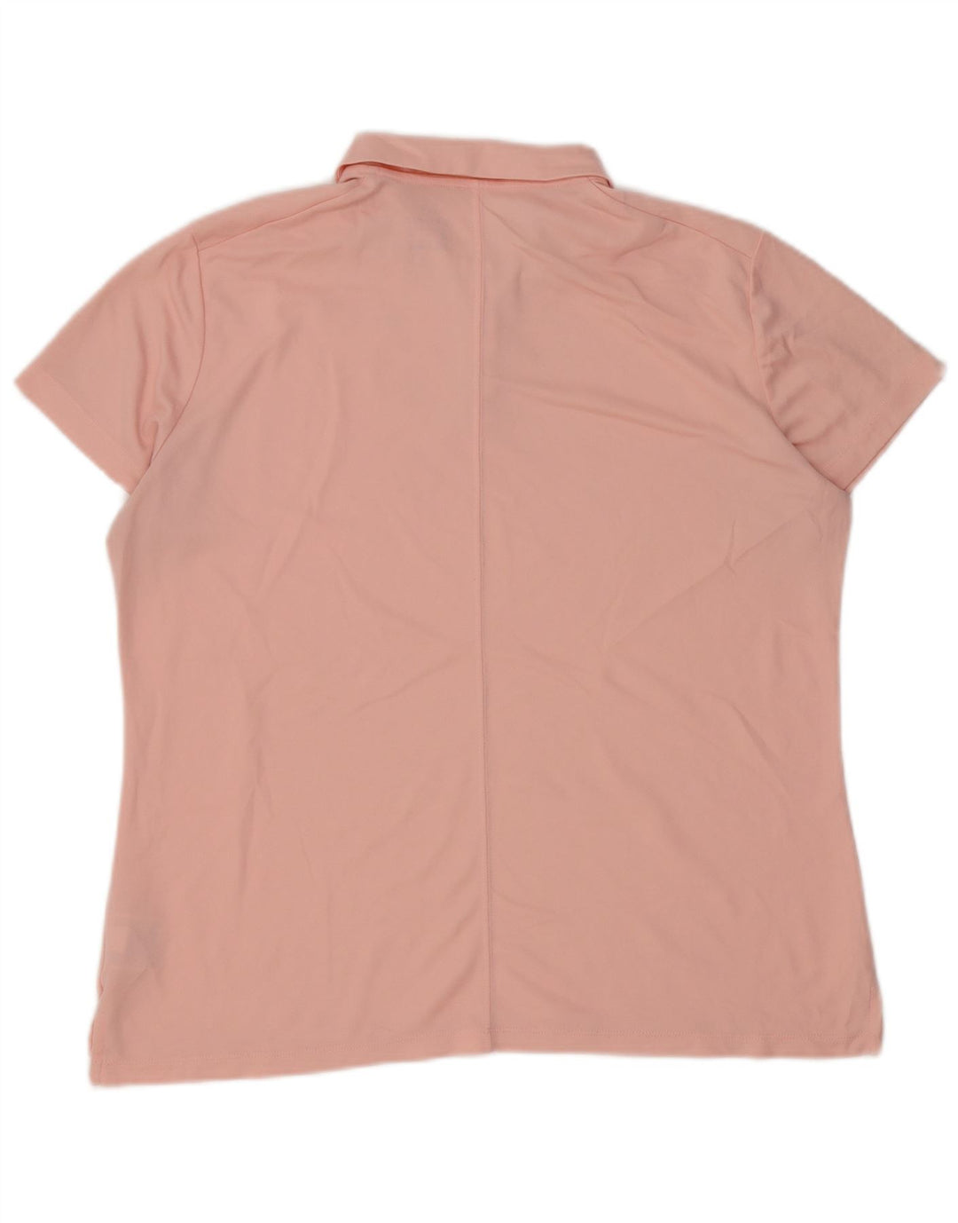Camisa polo feminina NIKE Dri Fit UK 18 XL rosa poliéster