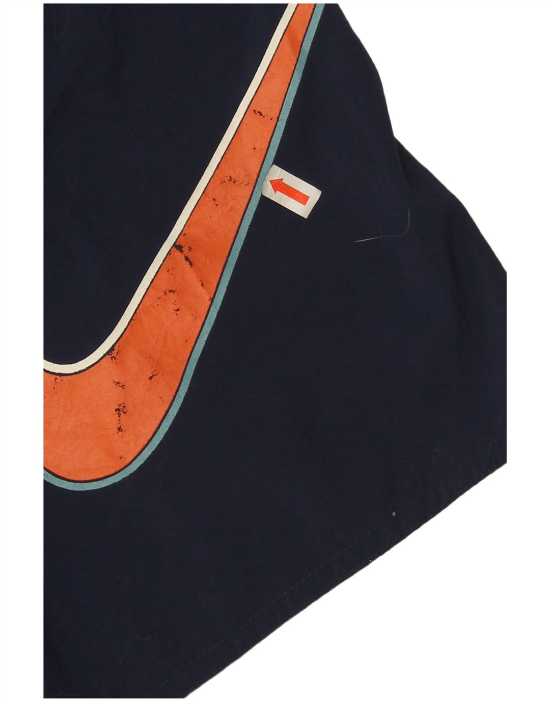 Shorts esportivos gráficos masculinos Nike grandes nylon azul marinho