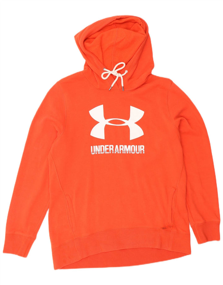Under Armour Mens Graphic Hoodie Jumper Grande Laranja