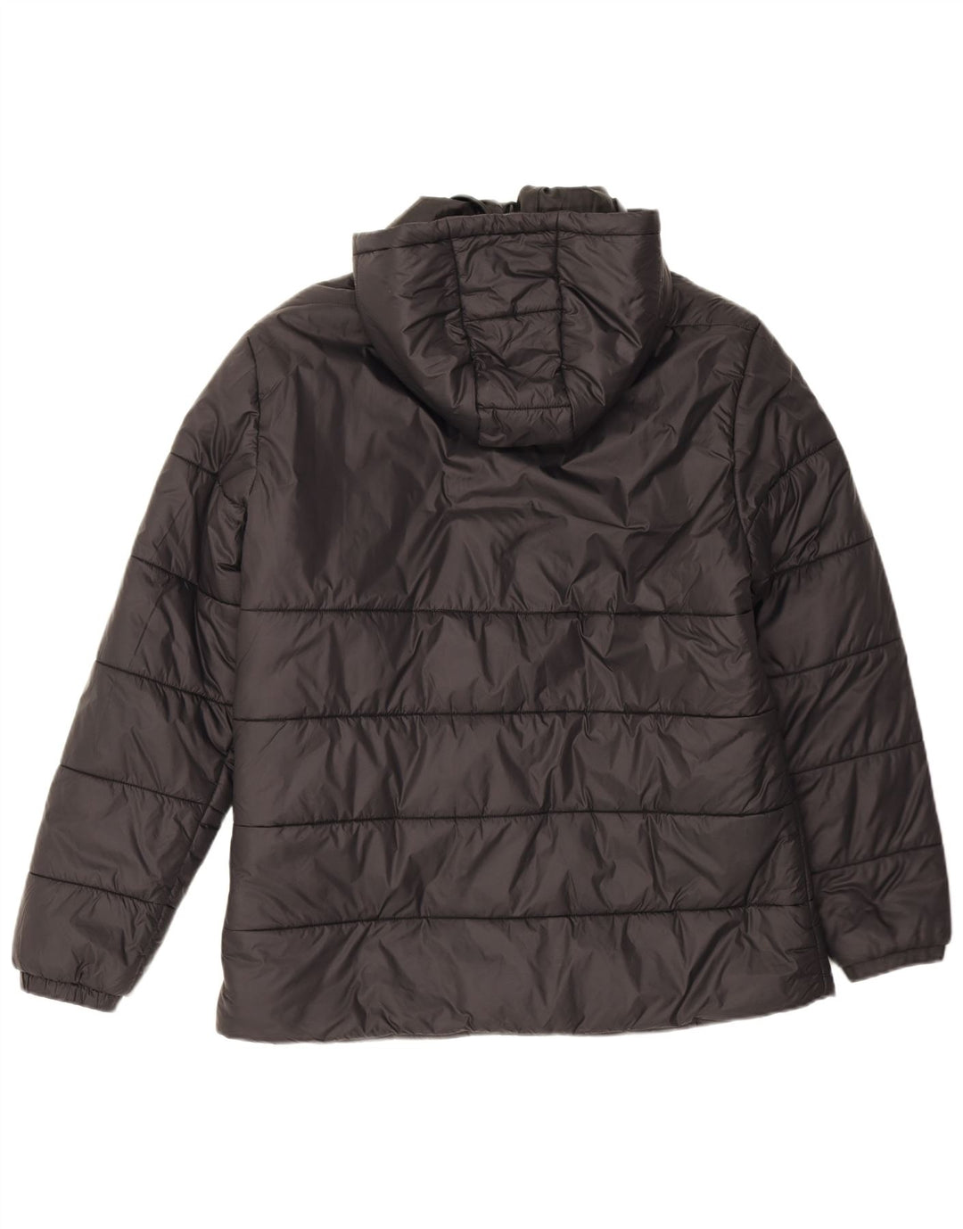 Jaqueta acolchoada com capuz masculina Puma UK 40 poliéster cinza grande