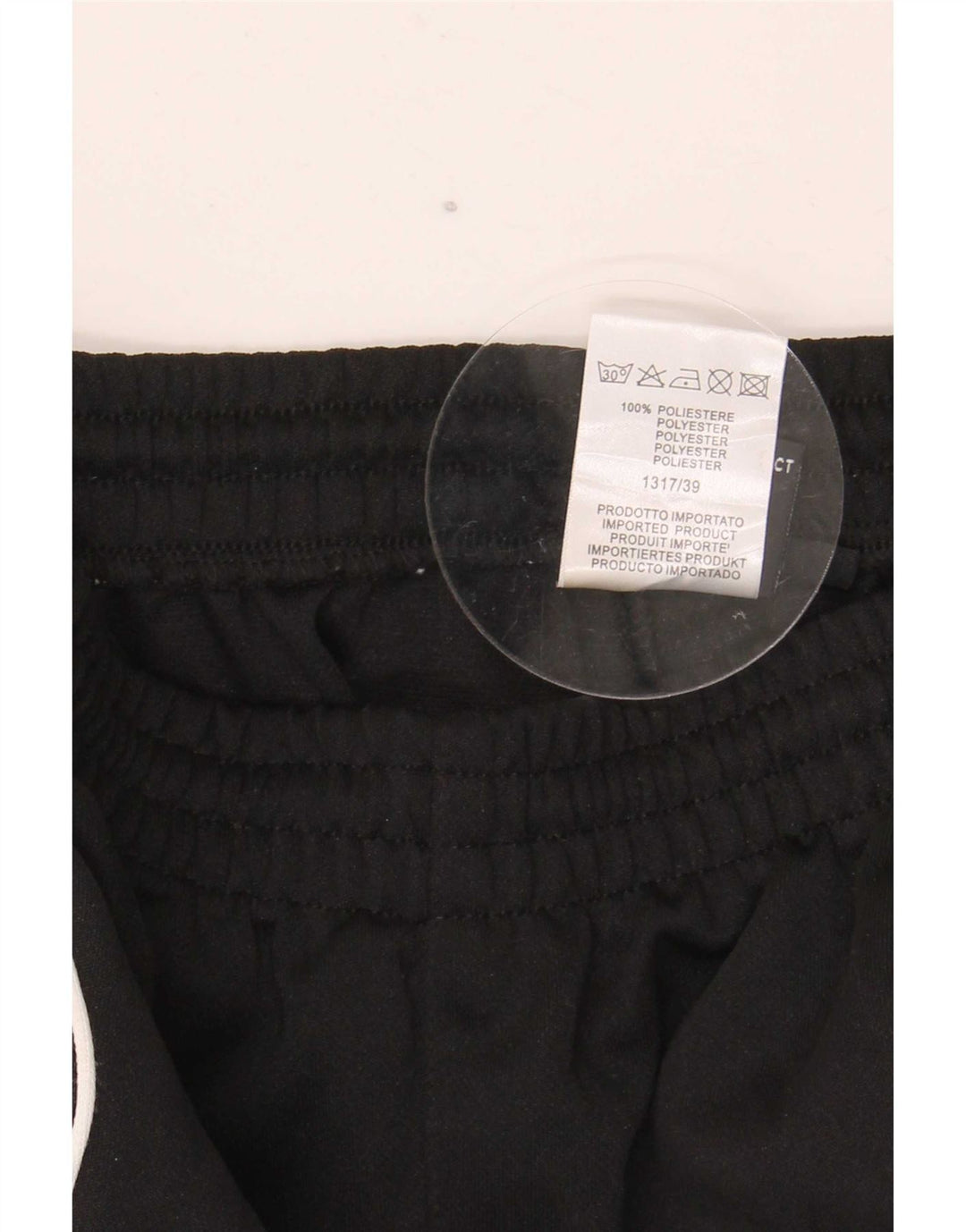Calça de treino masculina Umbro joggers poliéster preto pequeno