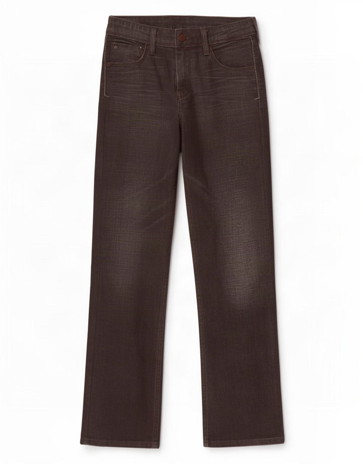 Jeans retos femininos Levi's W27 L30 algodão cinza