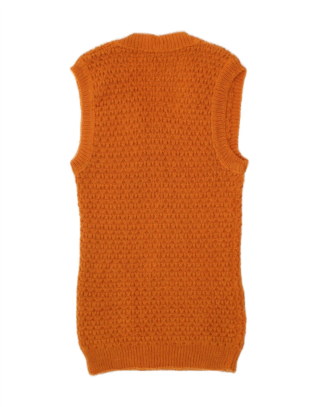 VINTAGE Womens Vest Tank Top UK 6 XS Orange Vintage Vintage and Second-Hand Vintage from Messina Hembry 